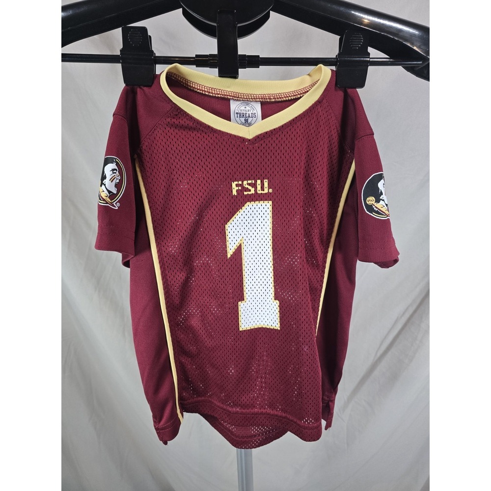 Rivalry Threads 4T Florida State Seminoles youth jersey featuring the number 1